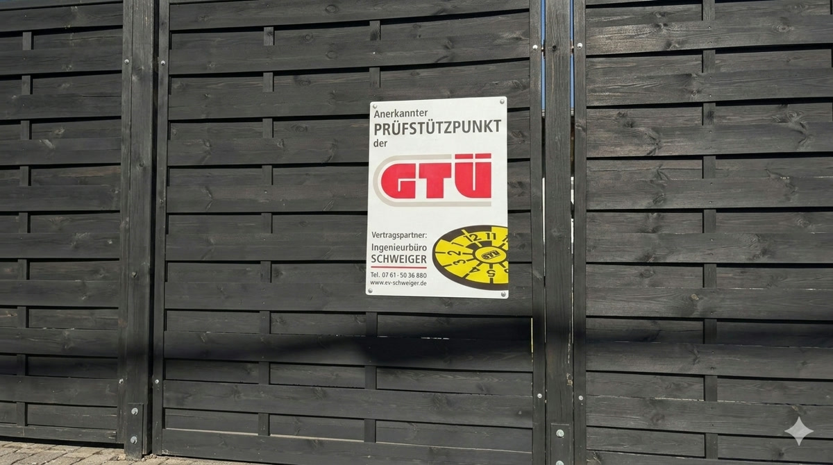 Hauptuntersuchung HU AU bei Götz KFZ in Gottenheim, GTÜ Prüfstützpunkt